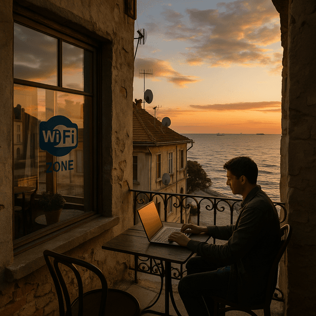 Access Romanian Services from Abroad