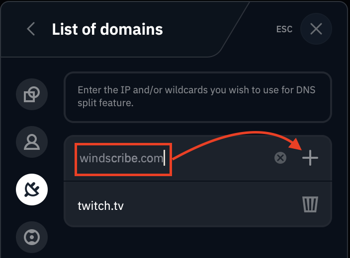 Adding Domains