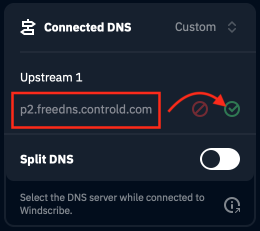 Secure DNS example