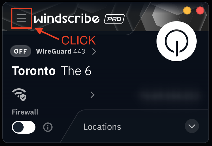 Preferences Tab Location
