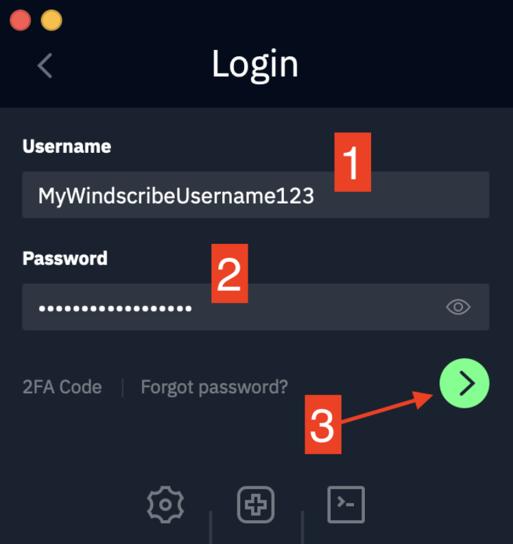 Login Steps