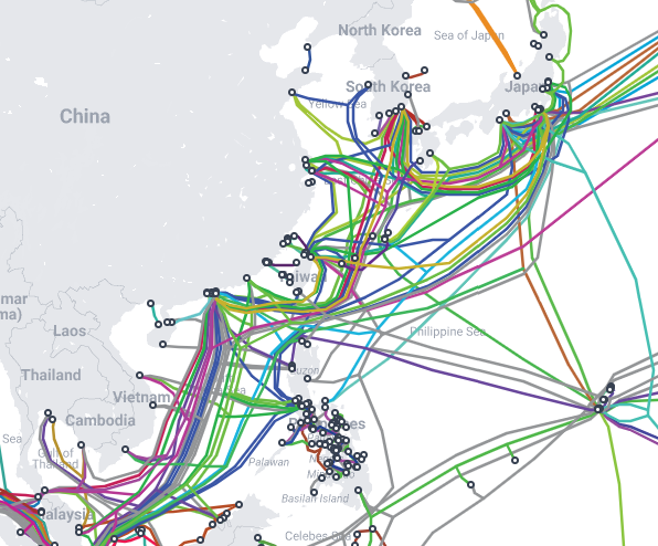 And here we have the cables within the domain of China. There’s no way they’re NOT listening or meddling around in there