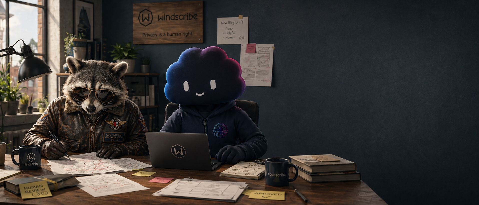 Windscribe Hired Two Robots. This Should Be Fine