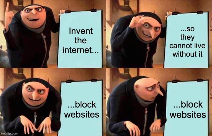 how to unblock websites