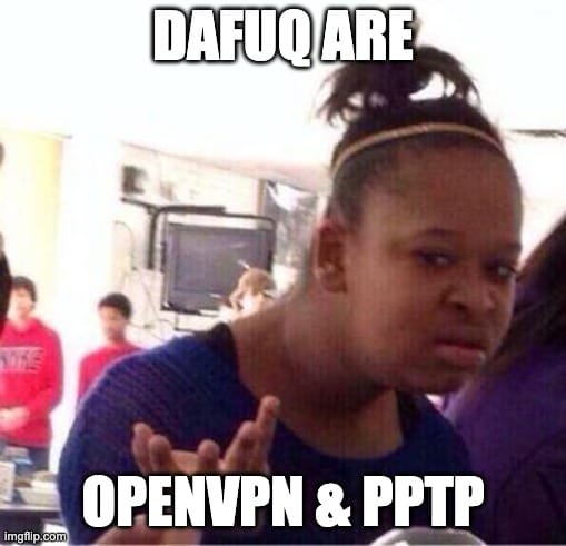 openvpn vs pptp