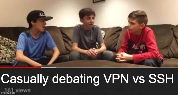 vpn vs ssh