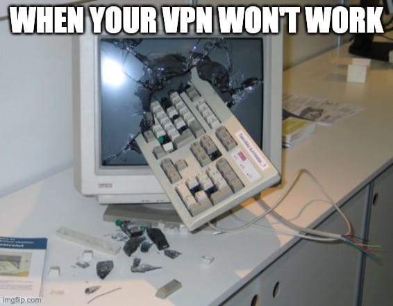 common vpn problems on iphone