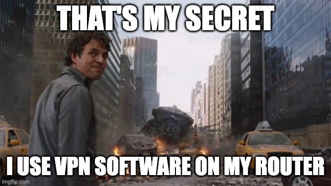 VPN ON ROUTER