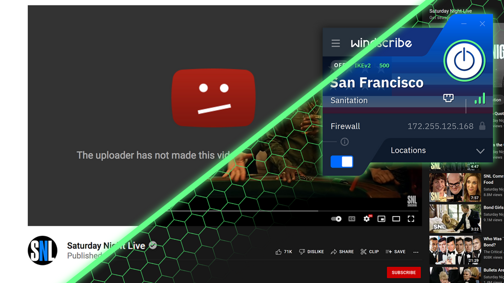 Using Windscribe VPN to Unblock YouTube