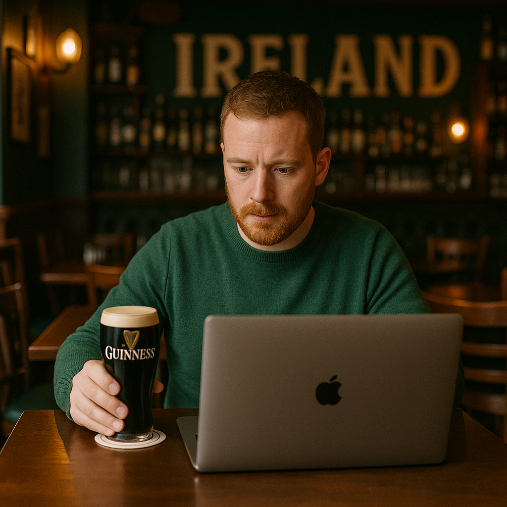 Surfe, als wärst du in Irland (auch wenn du es nicht bist)
