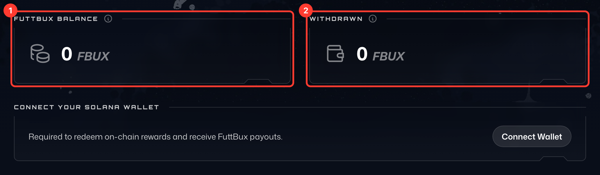 بطاقتا رصيد FuttBux وتم السحب