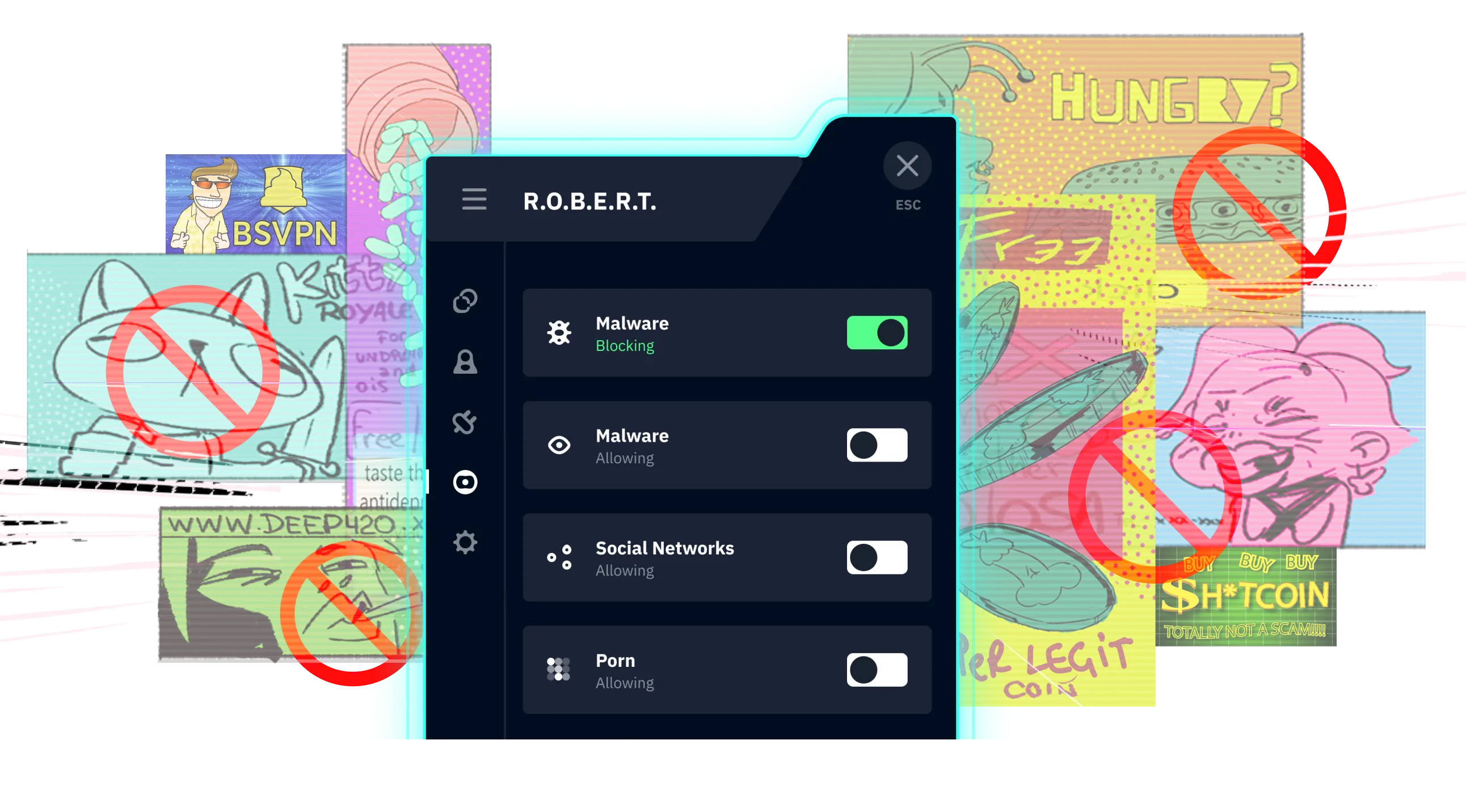 Block Unwanted Content