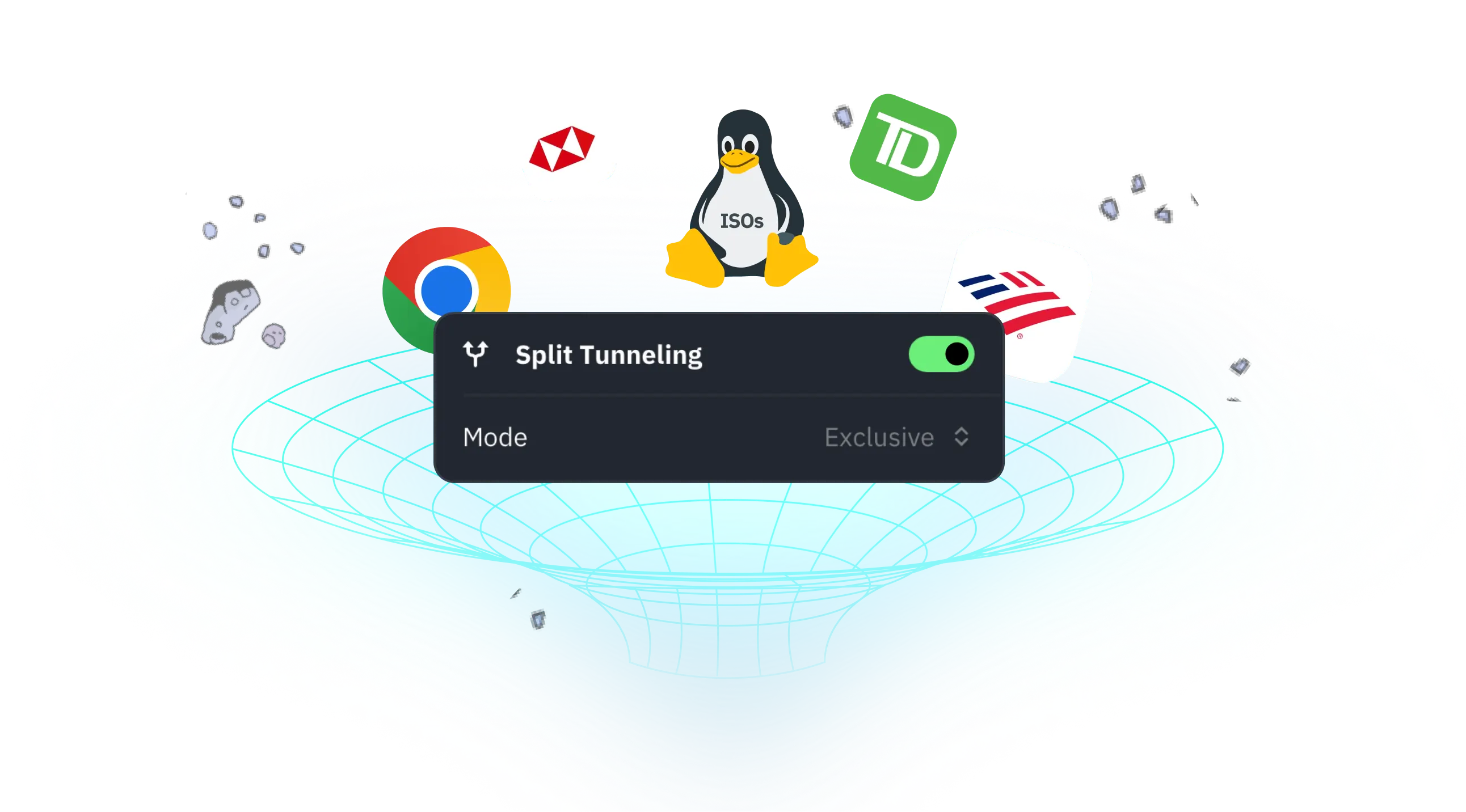 Personalized Protection with Split Tunneling